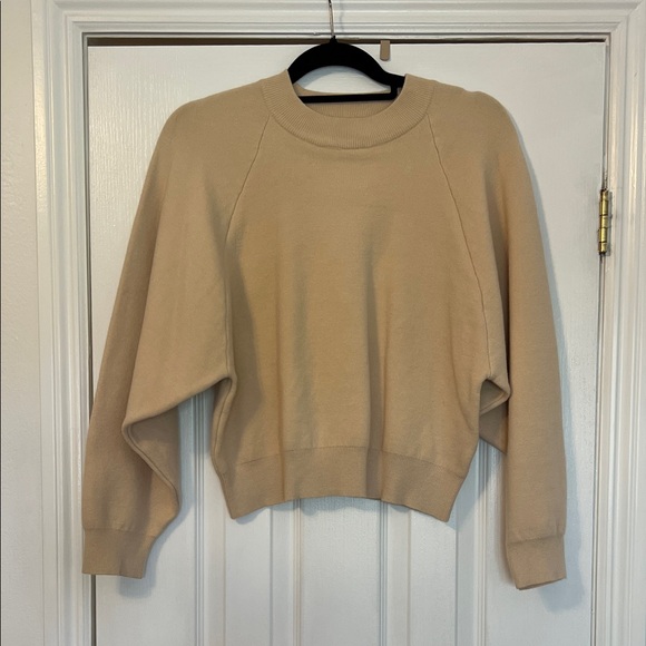 Beige Crew Neck Sweater - Picture 1 of 5